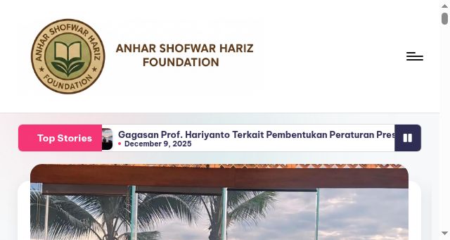 Screenshot of anharhariz.org
