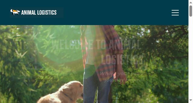 Screenshot of animal-logistics.com
