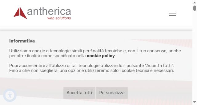Screenshot of antherica.com