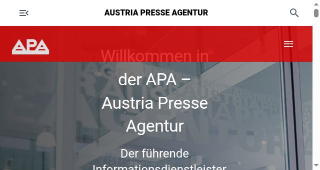 Screenshot of apa.at