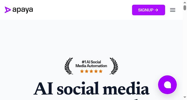 Screenshot of apaya.com