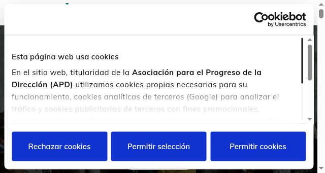 Screenshot of apd.es