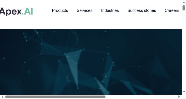 Screenshot of apex.ai