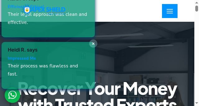 Screenshot of apexshield.online