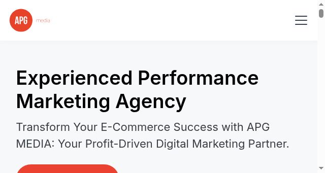 Screenshot of apg.agency