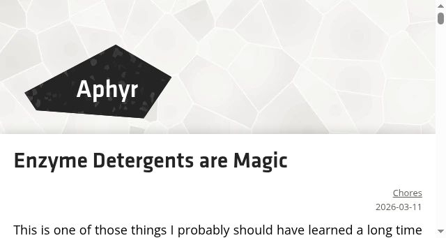 Screenshot of aphyr.com