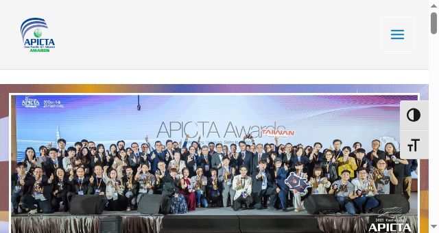 Screenshot of apicta.org