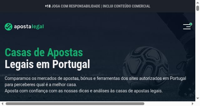 Screenshot of apostalegal.pt