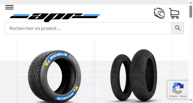 Screenshot of apr-europe.com