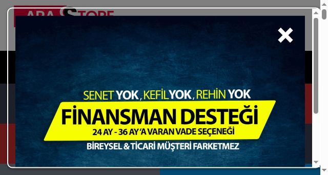 Screenshot of arastoredorse.com.tr