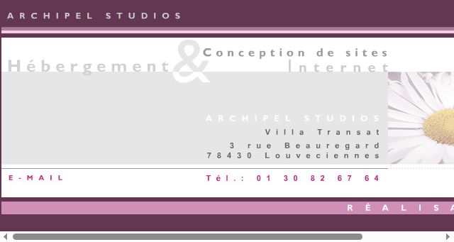 Screenshot of archipel-studios.com