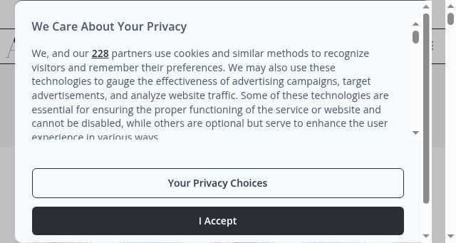 Screenshot of architecturaldigest.com