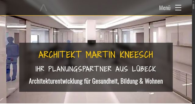 Screenshot of architekt-kneesch.de