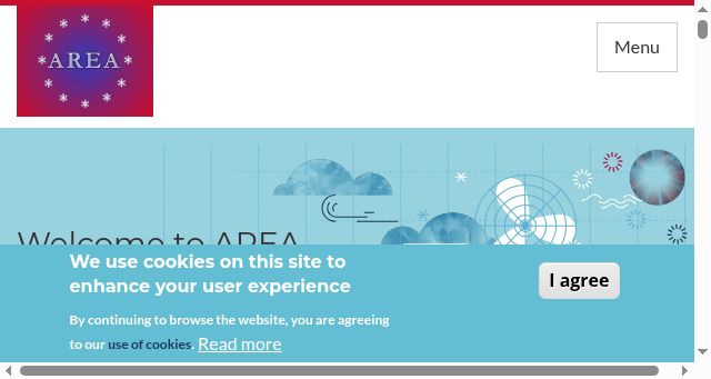 Screenshot of area-eur.be