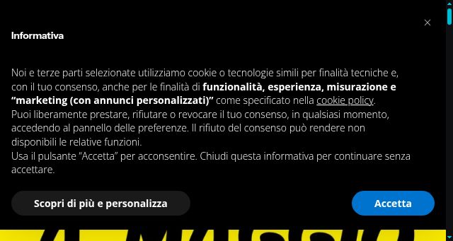 Screenshot of arf.it