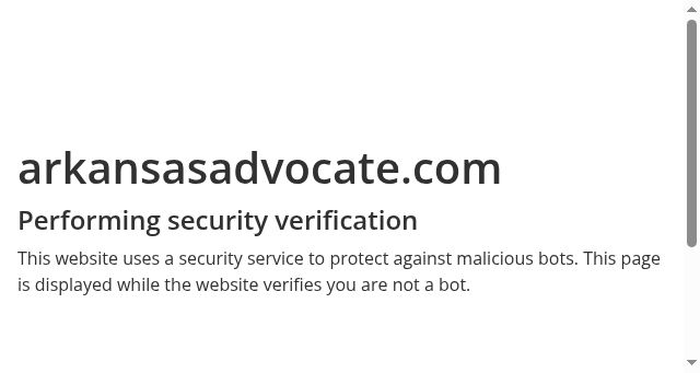 Screenshot of arkansasadvocate.com