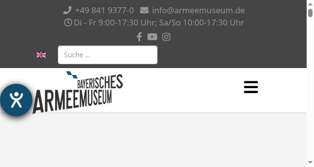 Screenshot of armeemuseum.de