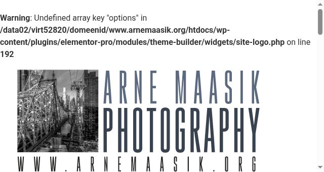 Screenshot of arnemaasik.org
