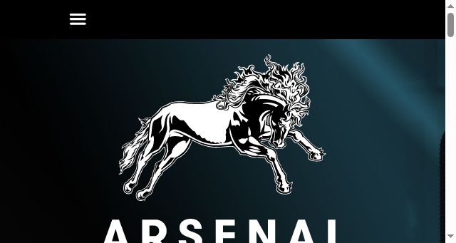 Screenshot of arsenalmedia.com
