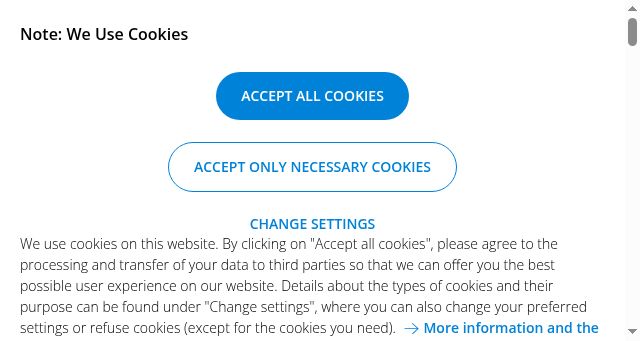 Screenshot of arvato-systems.com
