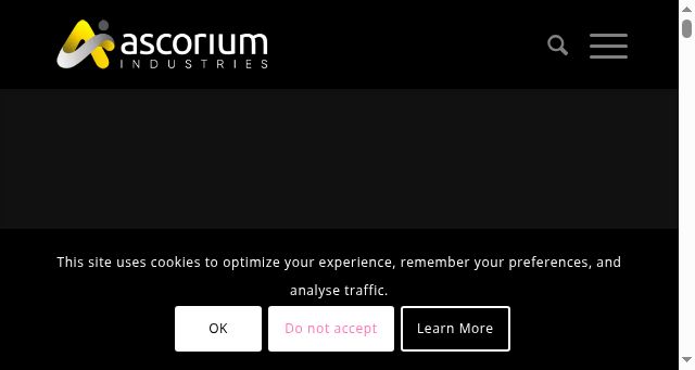 Screenshot of ascorium.com