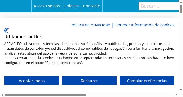 Screenshot of asempleo.com
