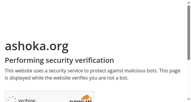 Screenshot of ashoka.org