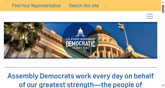 Screenshot of asmdc.org