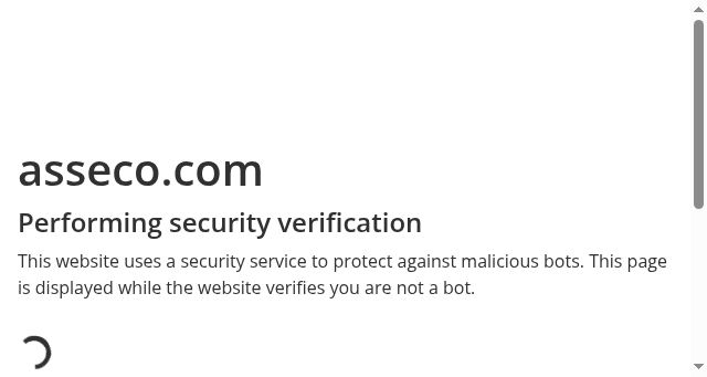 Screenshot of asseco.com