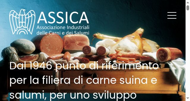 Screenshot of assica.it