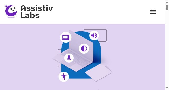 Screenshot of assistivlabs.com