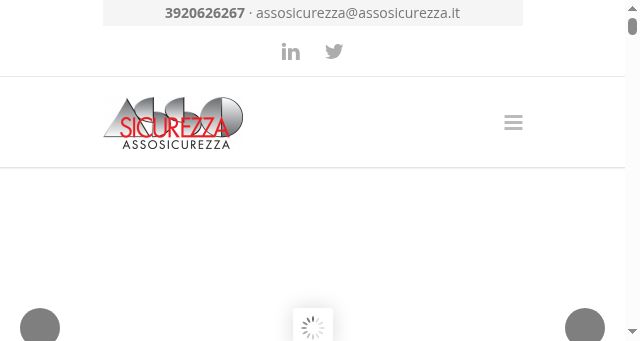 Screenshot of assosicurezza.it