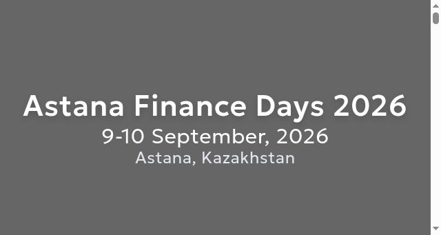 Screenshot of astanafindays.org