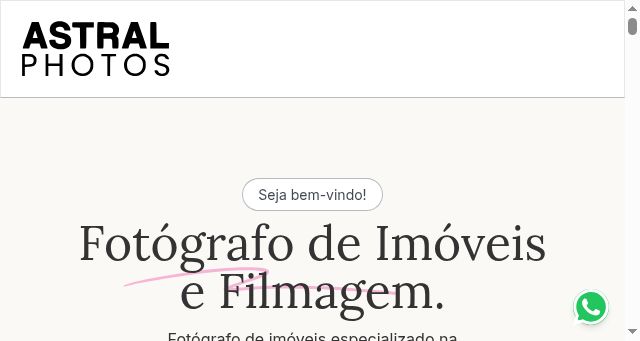 Screenshot of astral.photos