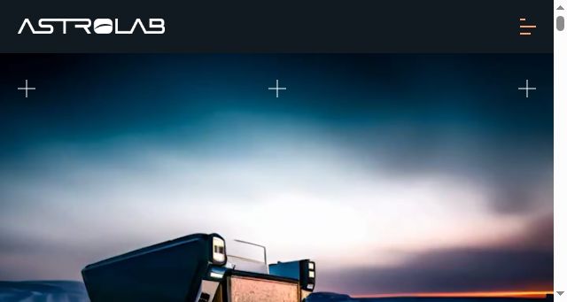 Screenshot of astrolab.space