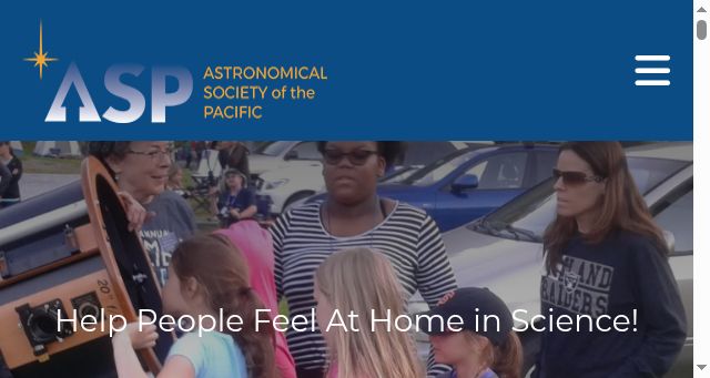 Screenshot of astrosociety.org
