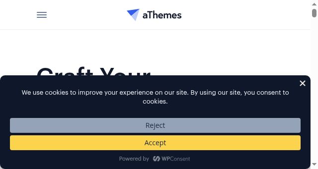 Screenshot of athemes.com