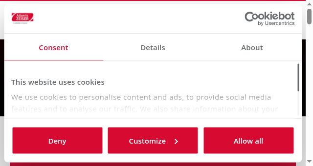 Screenshot of atlanticzeiser.com