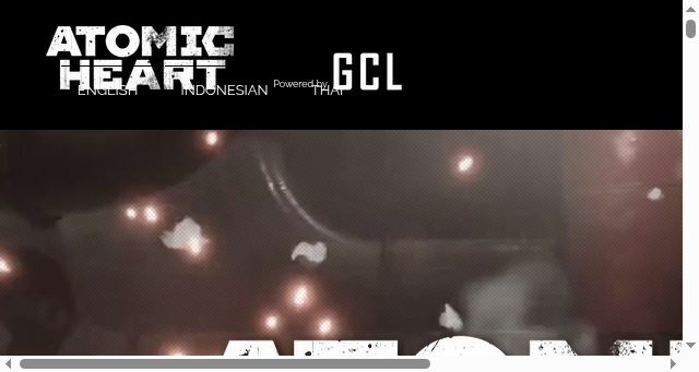 Screenshot of atomicheart.asia