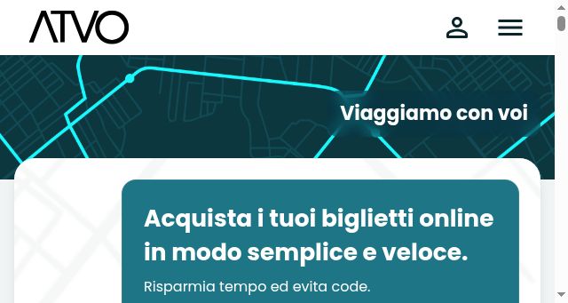 Screenshot of atvo.it