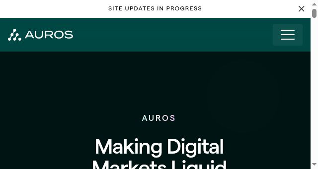 Screenshot of auros.global