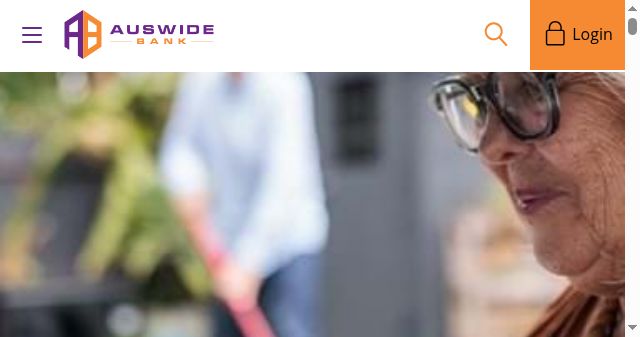 Screenshot of auswidebank.com.au