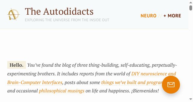 Screenshot of autodidacts.io