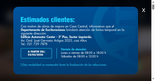 Screenshot of automotor.com.py