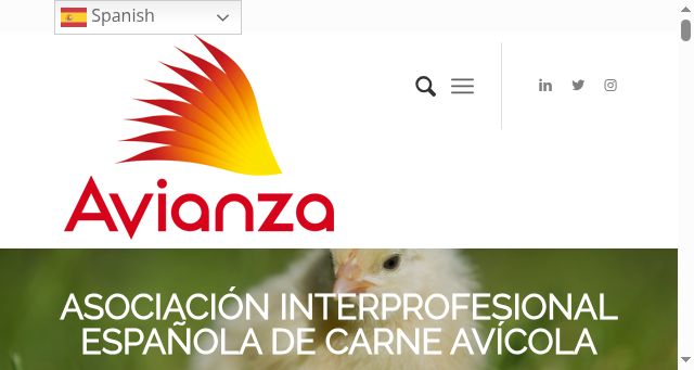 Screenshot of avianza.org