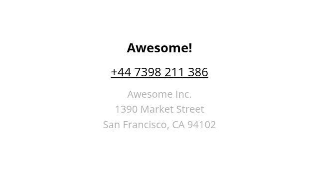 Screenshot of awesome.company