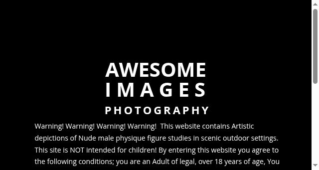 Screenshot of awesomeimages.com