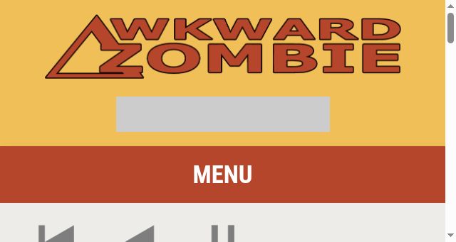 Screenshot of awkwardzombie.com
