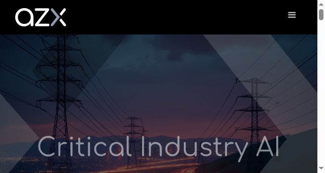 Screenshot of azx.io