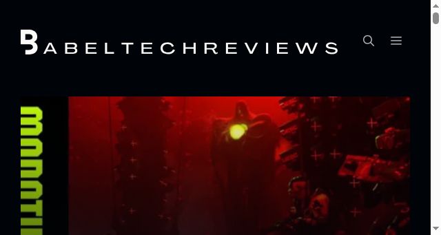 Screenshot of babeltechreviews.com